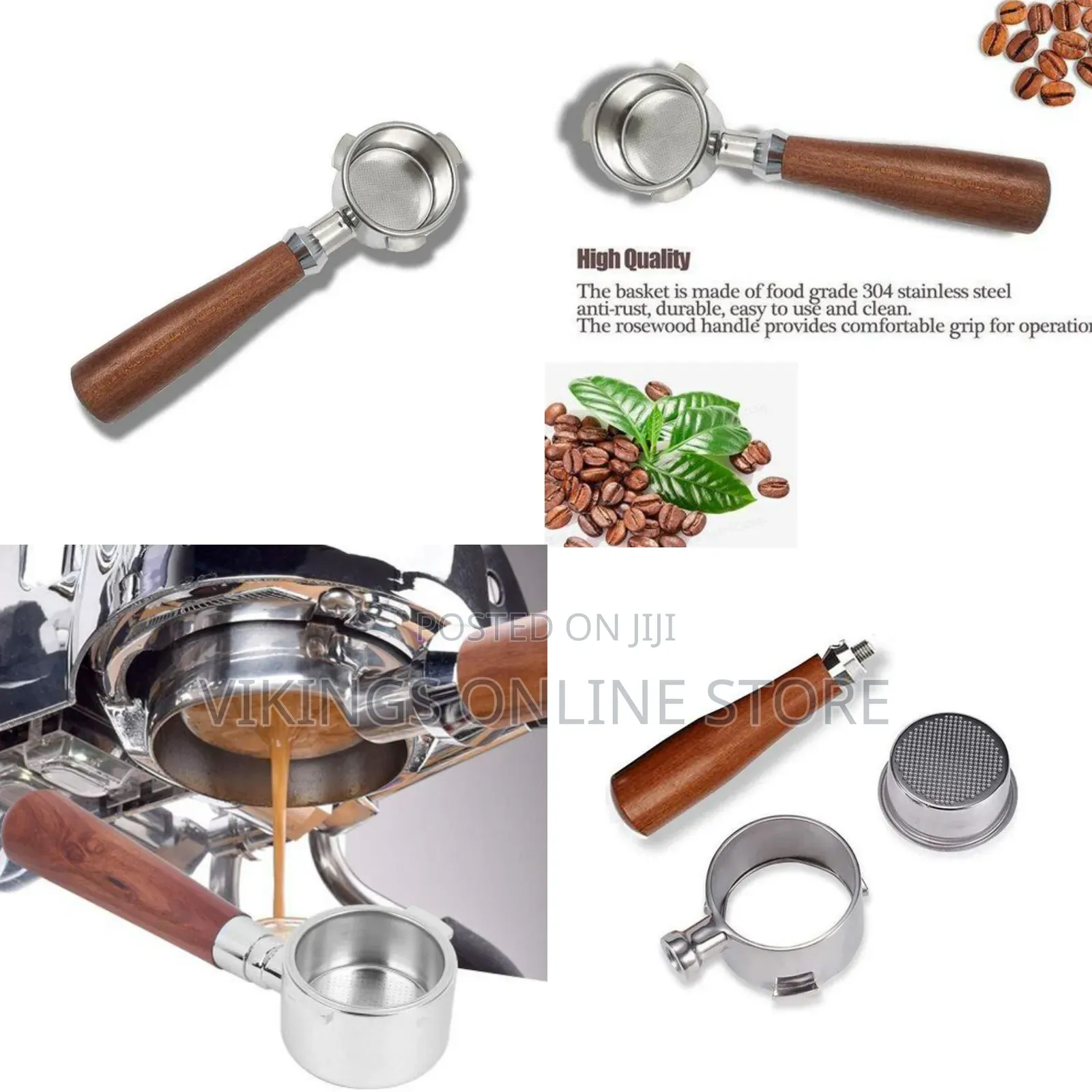 54mm Bottomless Portafilter for Barista Express Coffee Bottomless