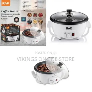 RAF Electric Coffee Bean Roaster, 1200W, Home Roasting Machine