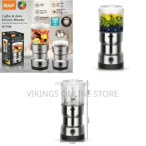 RAF 2 in 1 Stainless Steel Wet Dry Mini Electric Spices Coffee