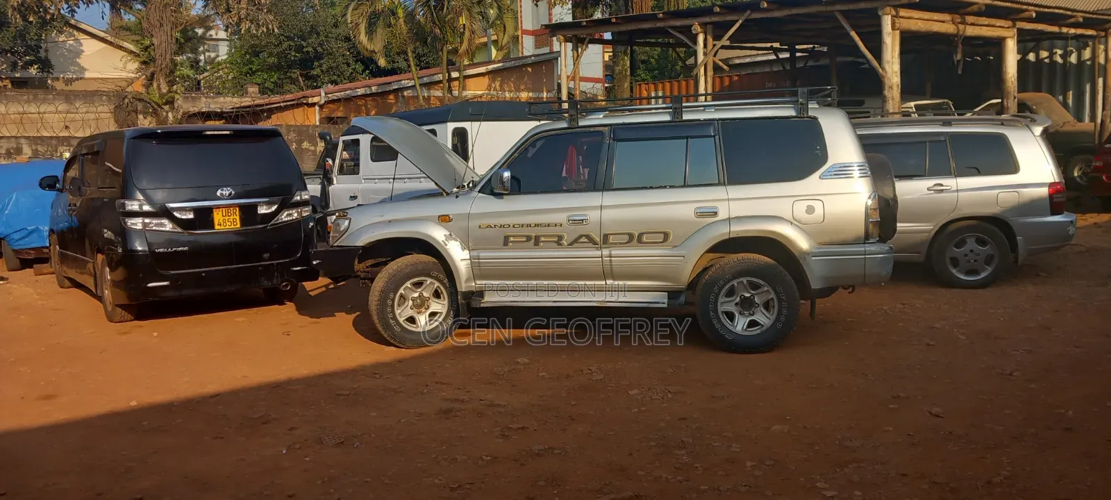 Toyota Land Cruiser Prado 2002 Silver