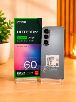 New Infinix Hot 60 Pro+ 256 GB Black
