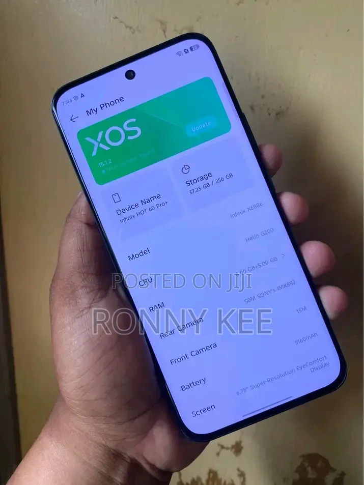 New Infinix Hot 60 Pro+ 256 GB Black