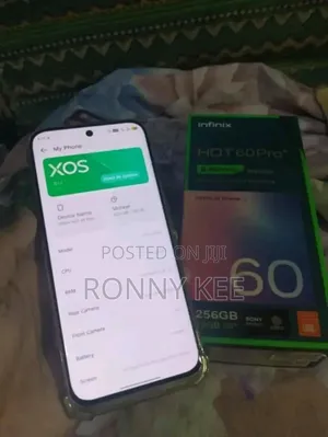 New Infinix Hot 60 Pro+ 256 GB Gray