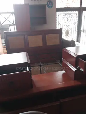 6 by 6 Original Mahogany Bed