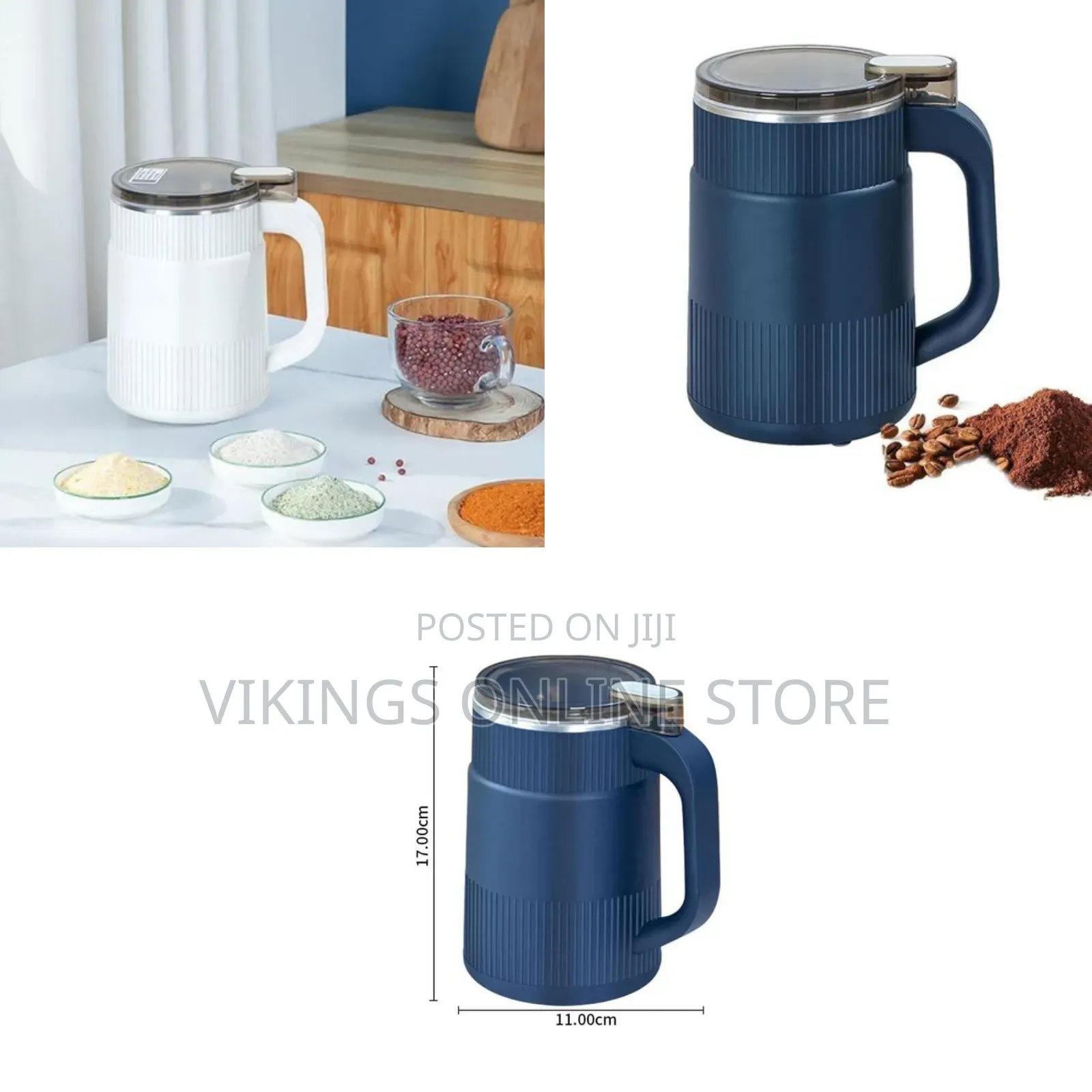 Multifunctional Electric Grinder Coffee Maker With Handle