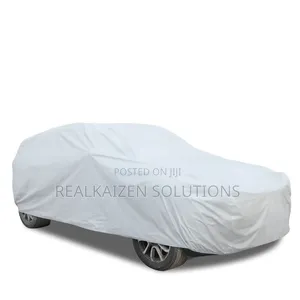 All-Weather Thickened PEVA Silver Gray Breathable Car Protective Cover