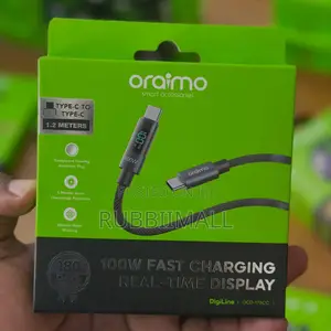 Oraimo DigiLine 100W Type-C to Type-C Fast Charging Cable