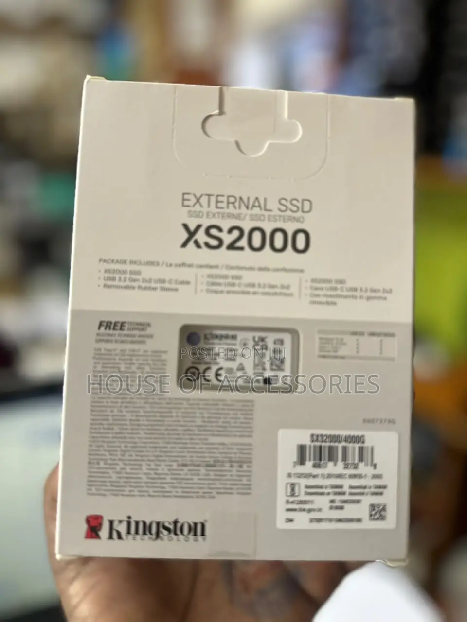 4tb External SSD Kingston
