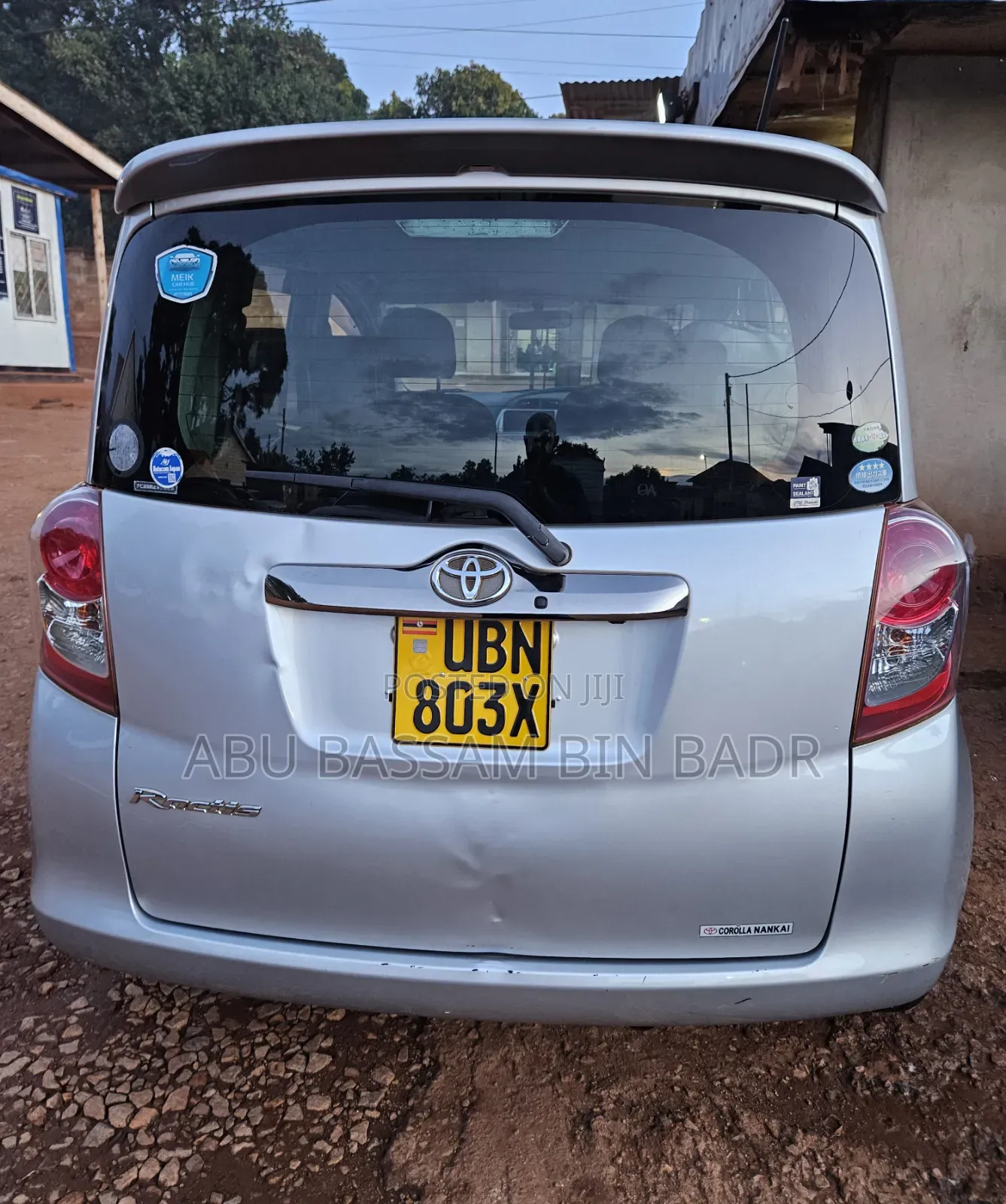 Toyota Ractis 2008 Silver