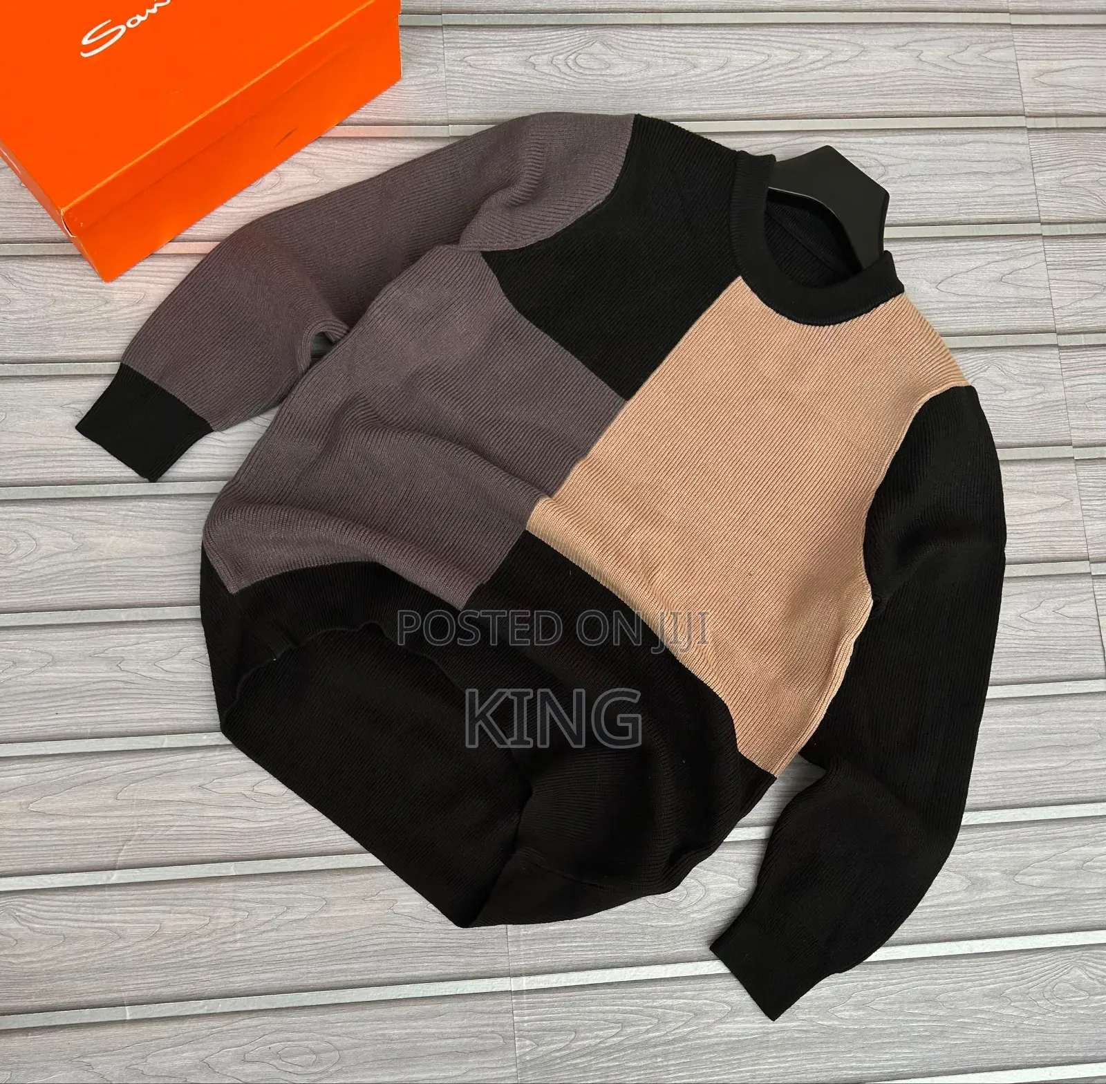 Brown for Classy. Blue for Fresh Sweaters