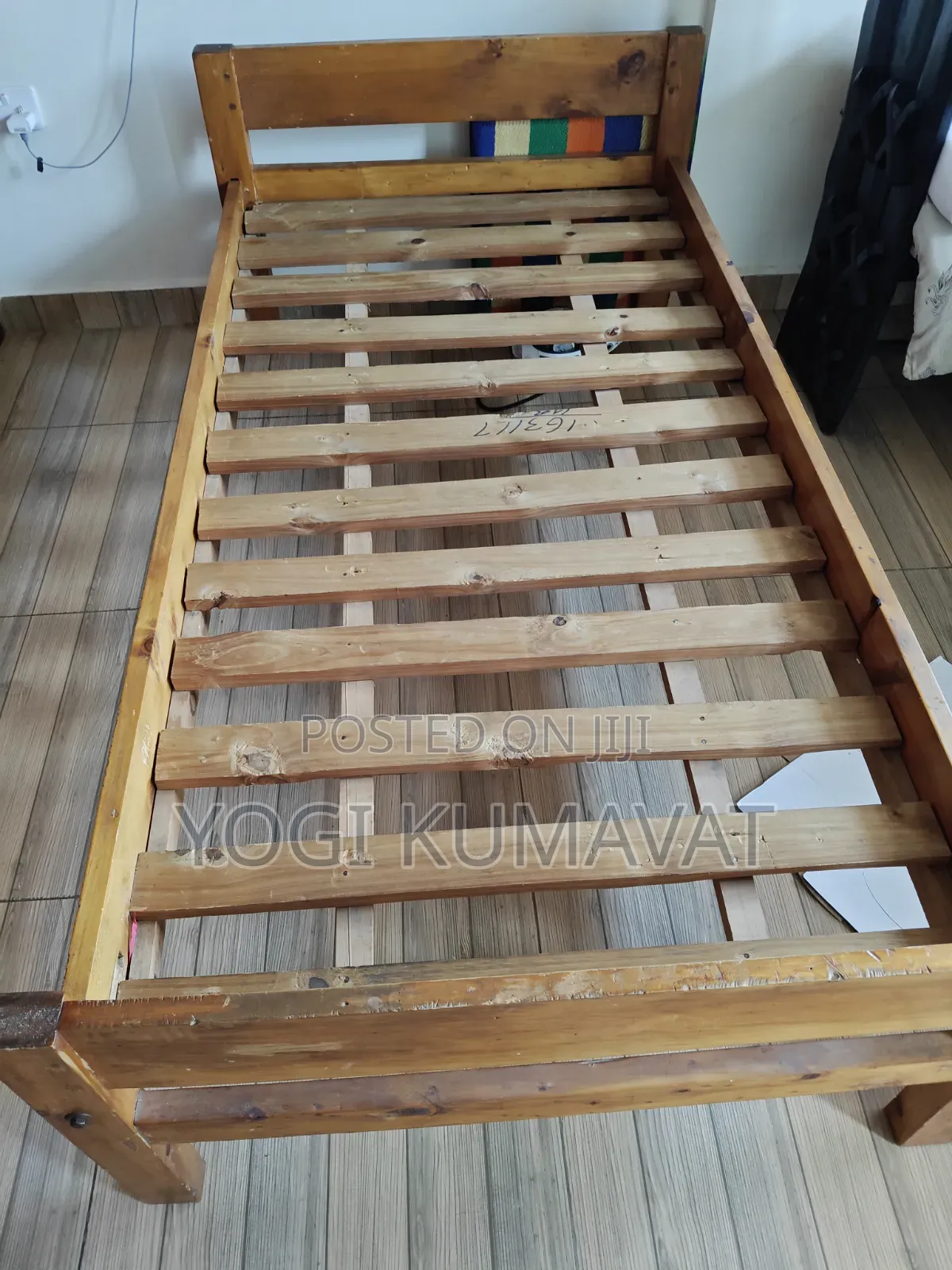 Sleeping Bed With Mattress for Single Person 3x6 Foot