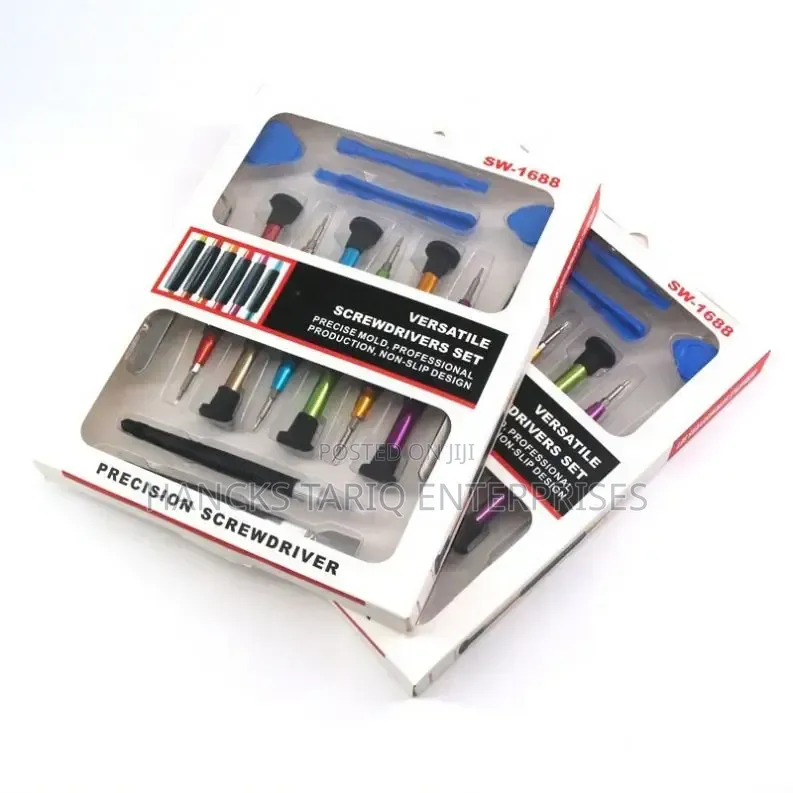 Versatile Precision Screwdriver Set and Electronics Repair Toolkit