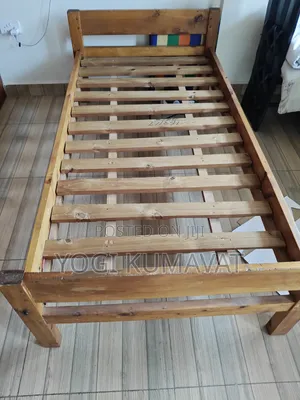 Sleeping Bed With Mattress for Single Person 3x6 Foot
