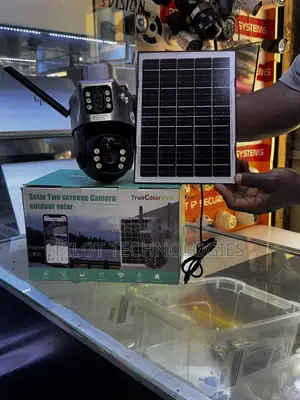 Solar Camera Dual Lense