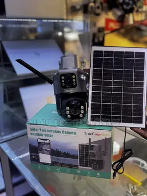 Solar Camera Dual Lense