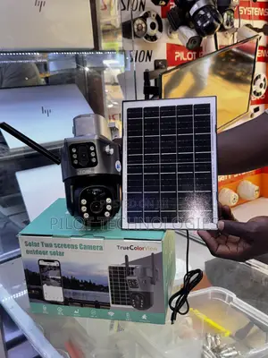 Solar Camera Dual Lense