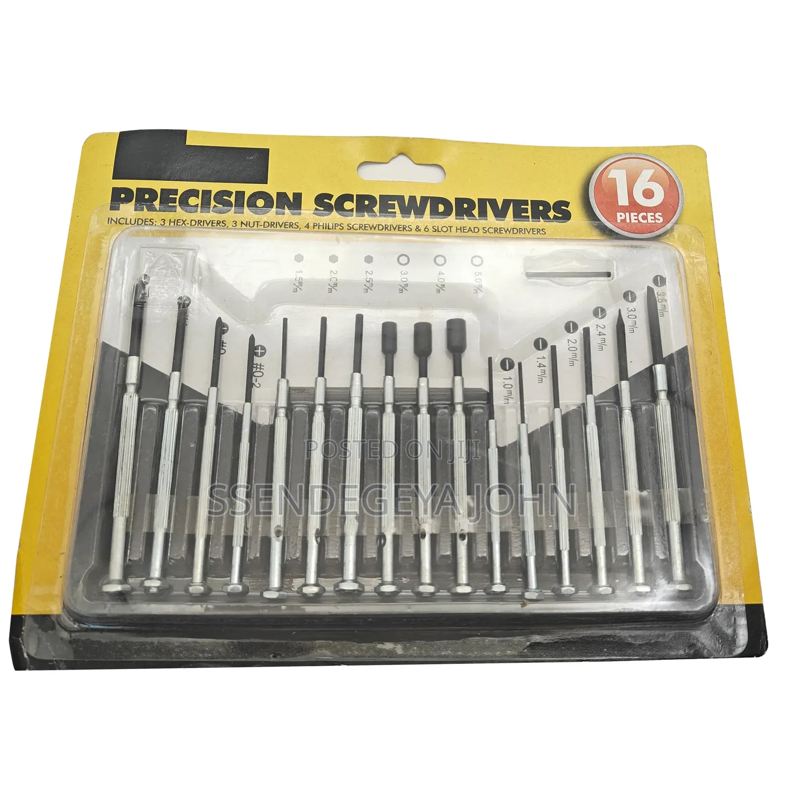 16-Piece Precision Screwdriver Set