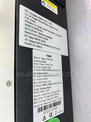 12kW Risen Hybrid Inverter 48V Solar Charger 500V PV