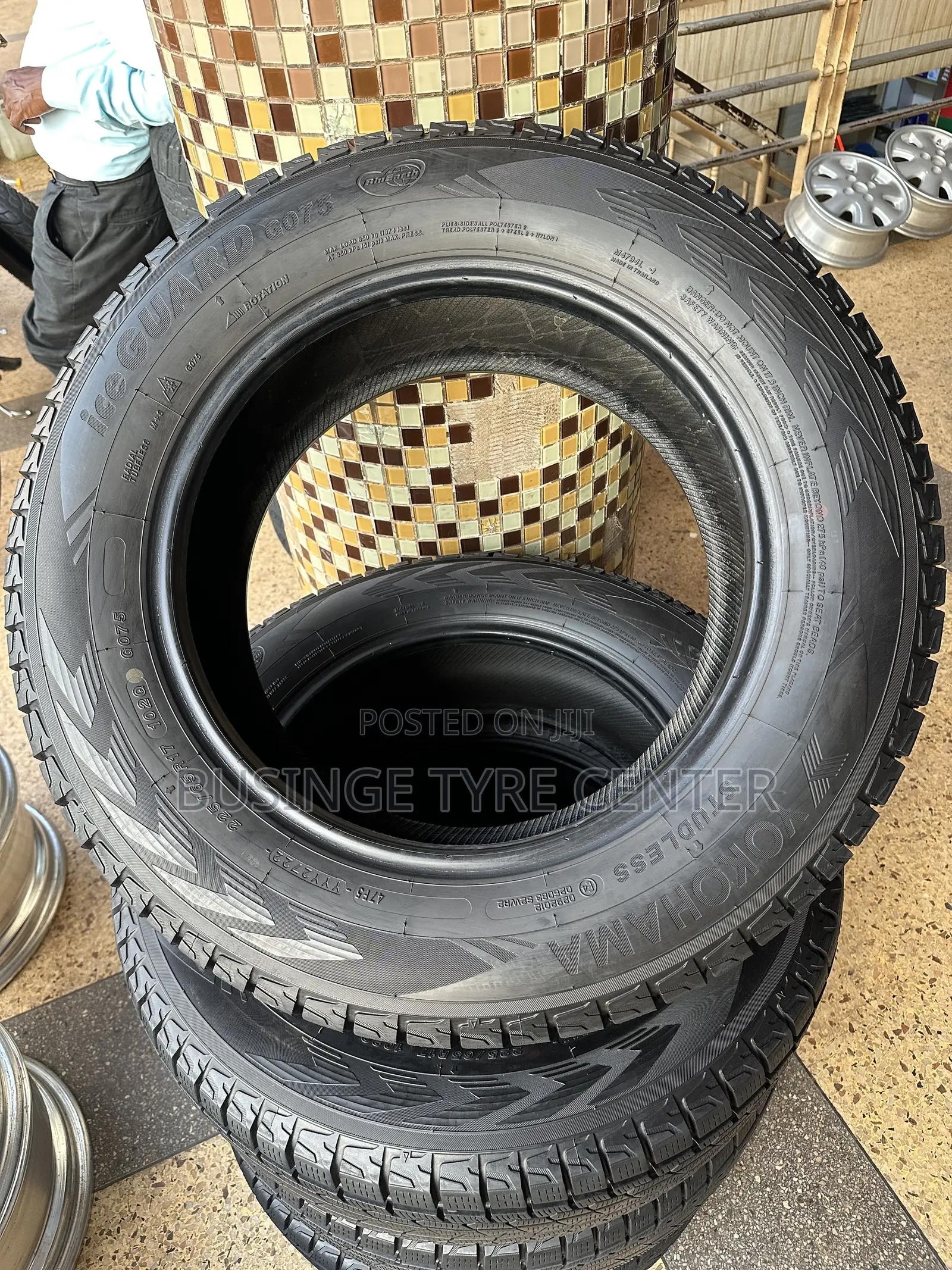 225/65r17 Yokohama All Terrain Japan Used Tires