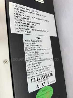 Brand New 12kVA Risen Hybrid Inverter 48V 220A | 11kW Solar Input