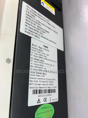 Risen 12kW Solar Inverter 48V Hybrid 500V Voc 450V MPPT