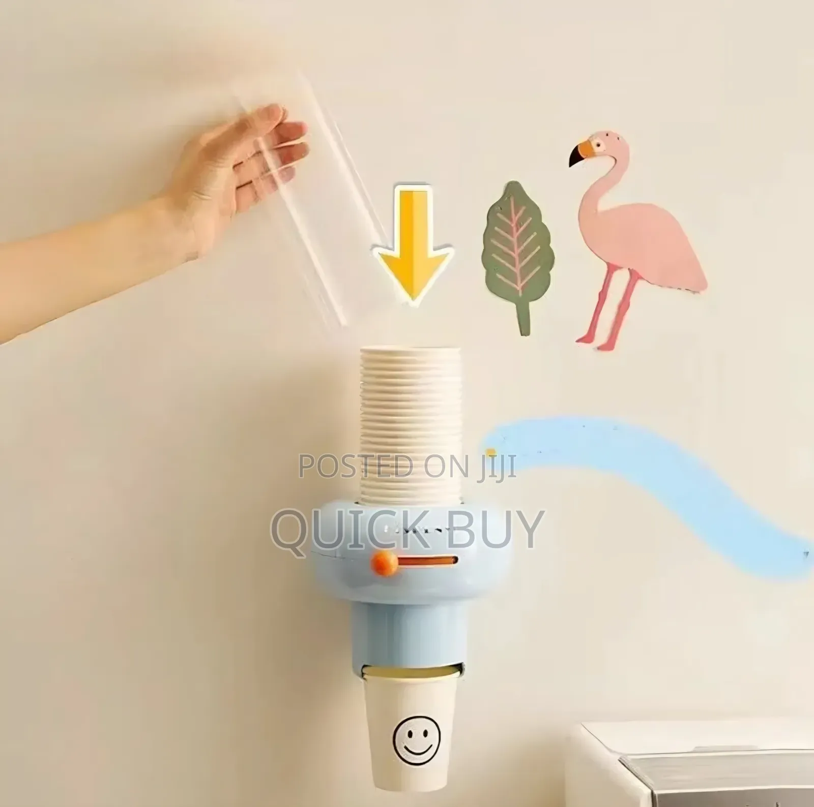 Wall Mounted Paper Cup Dispenser