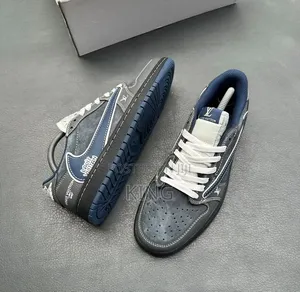 Travis Scott's Nike Air Jordan 1 Low Silhouette With Louis Vuitton