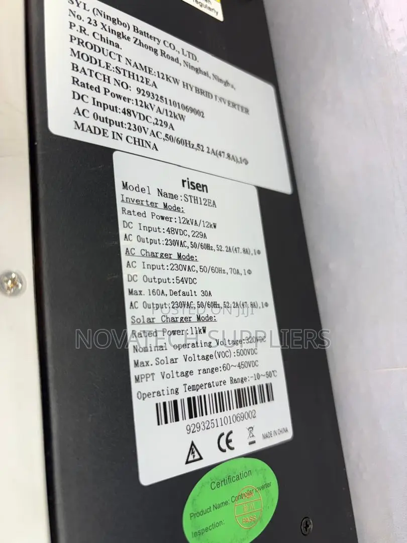 Risen 12kW 12kVA 48V Hybrid Solar Inverter