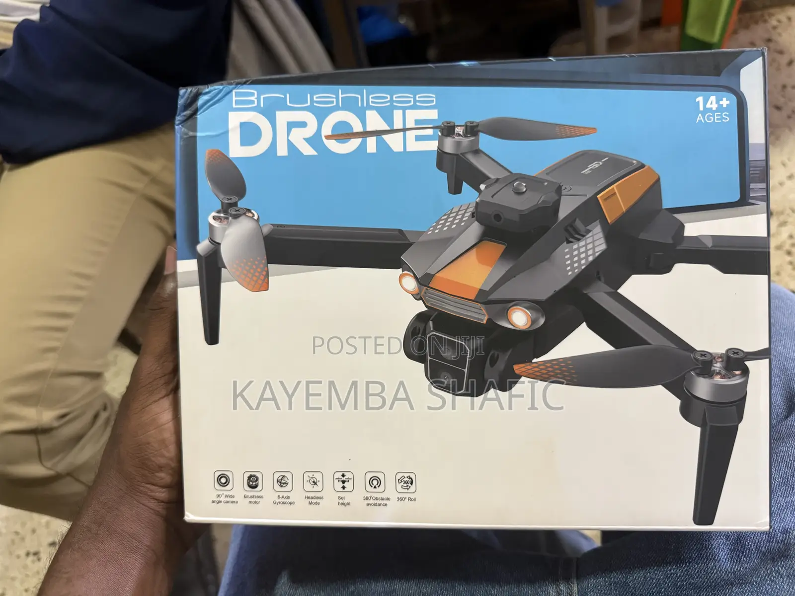 LF669 GPS Brushless Camera Drone With 360° Obstacle Avoidance
