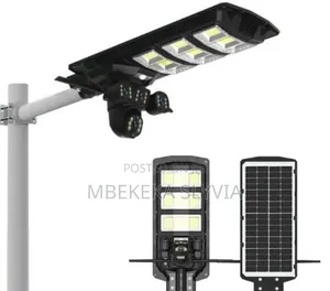 Ai Solar Camera + Lighting 2 in 1/3lens Solar Camera With 450w Panel