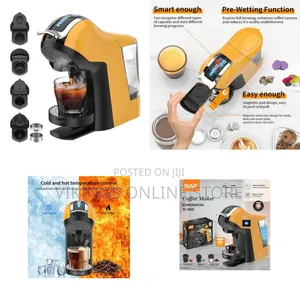 RAF 19 Bar Espresso 5 In1 Automatic Coffee Machine for Nespresso