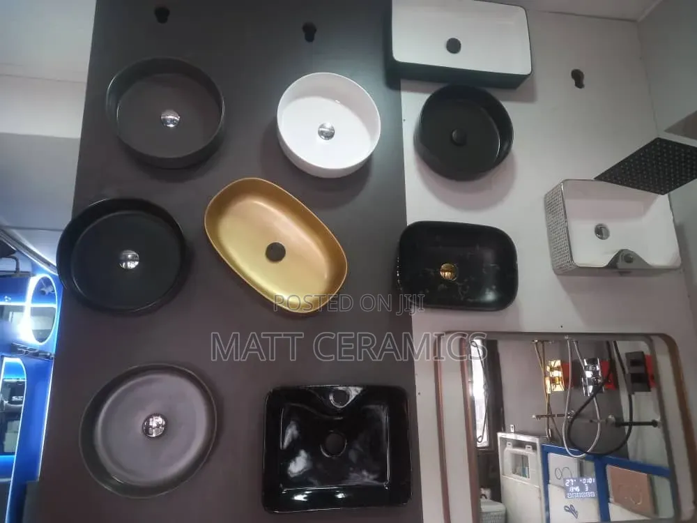 Colored Top Basins