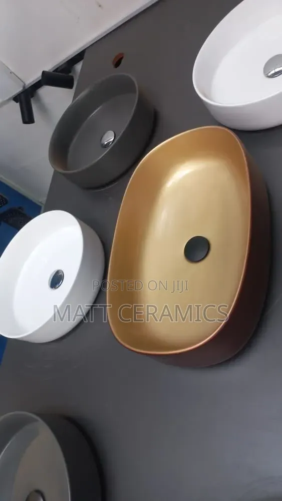 Colored Top Basins