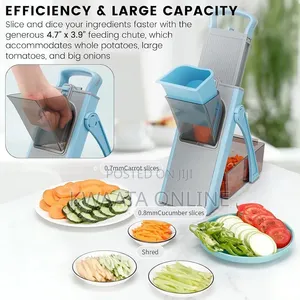 Heavy Duty Slicer Vegetable Chopper Cutter Manual French Fries Maker