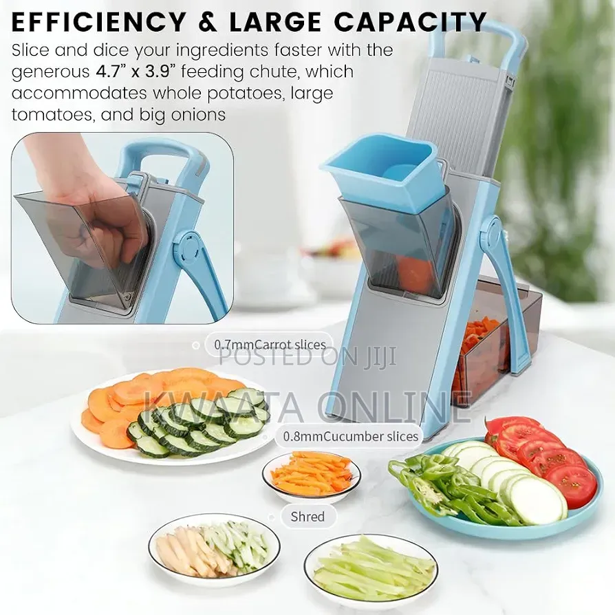 Heavy Duty Slicer Vegetable Chopper Cutter Manual French Fries Maker