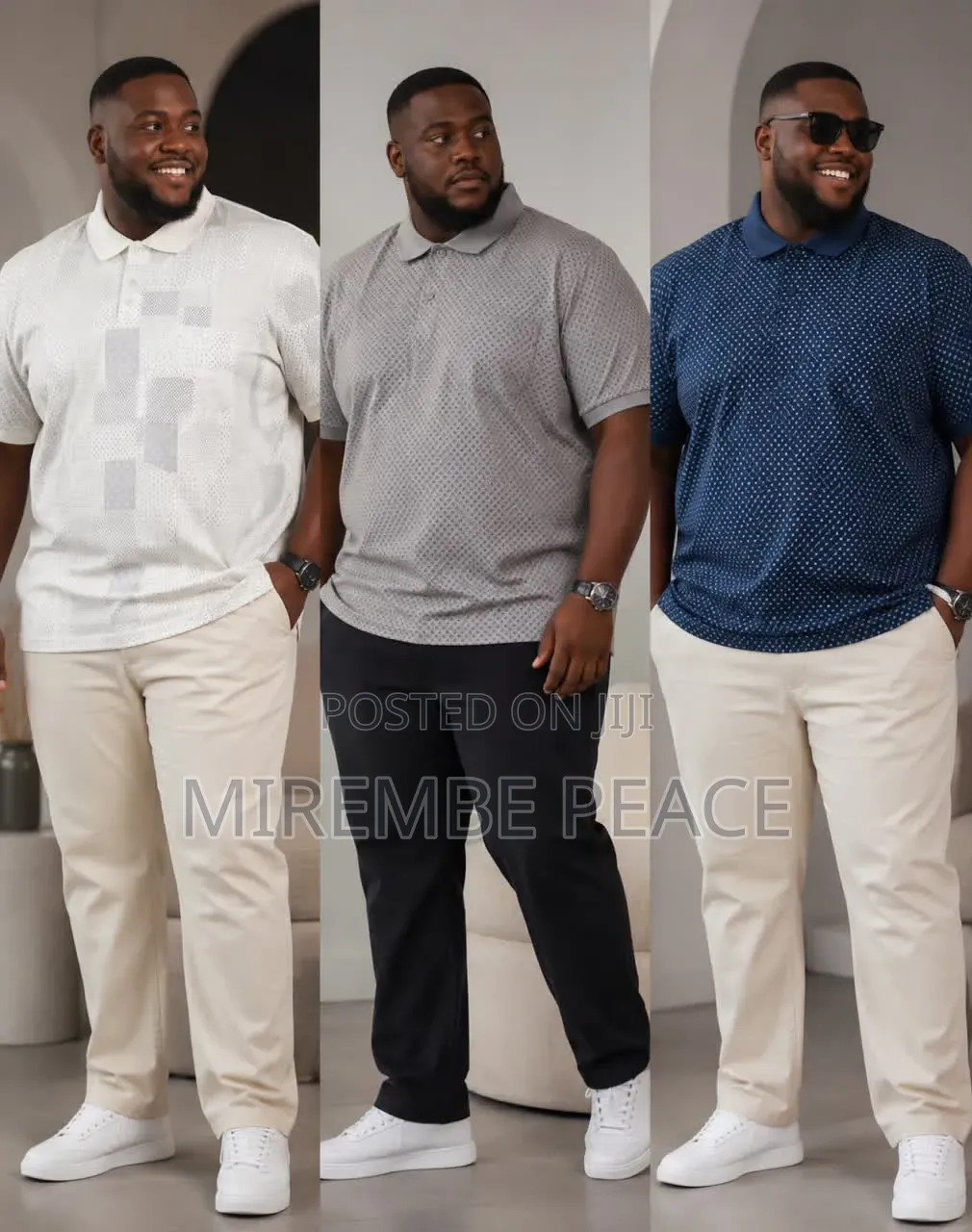 Plus Sized Polo T-Shirts