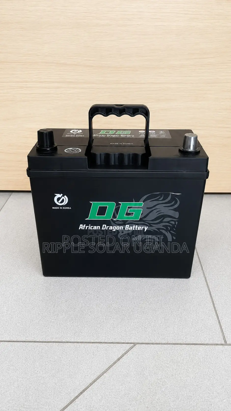 40Ah DG African Dragon N40 Maintenance-Free Car Battery 12V