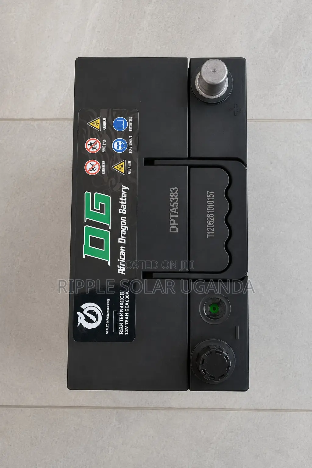 40Ah DG African Dragon N40 Maintenance-Free Car Battery 12V