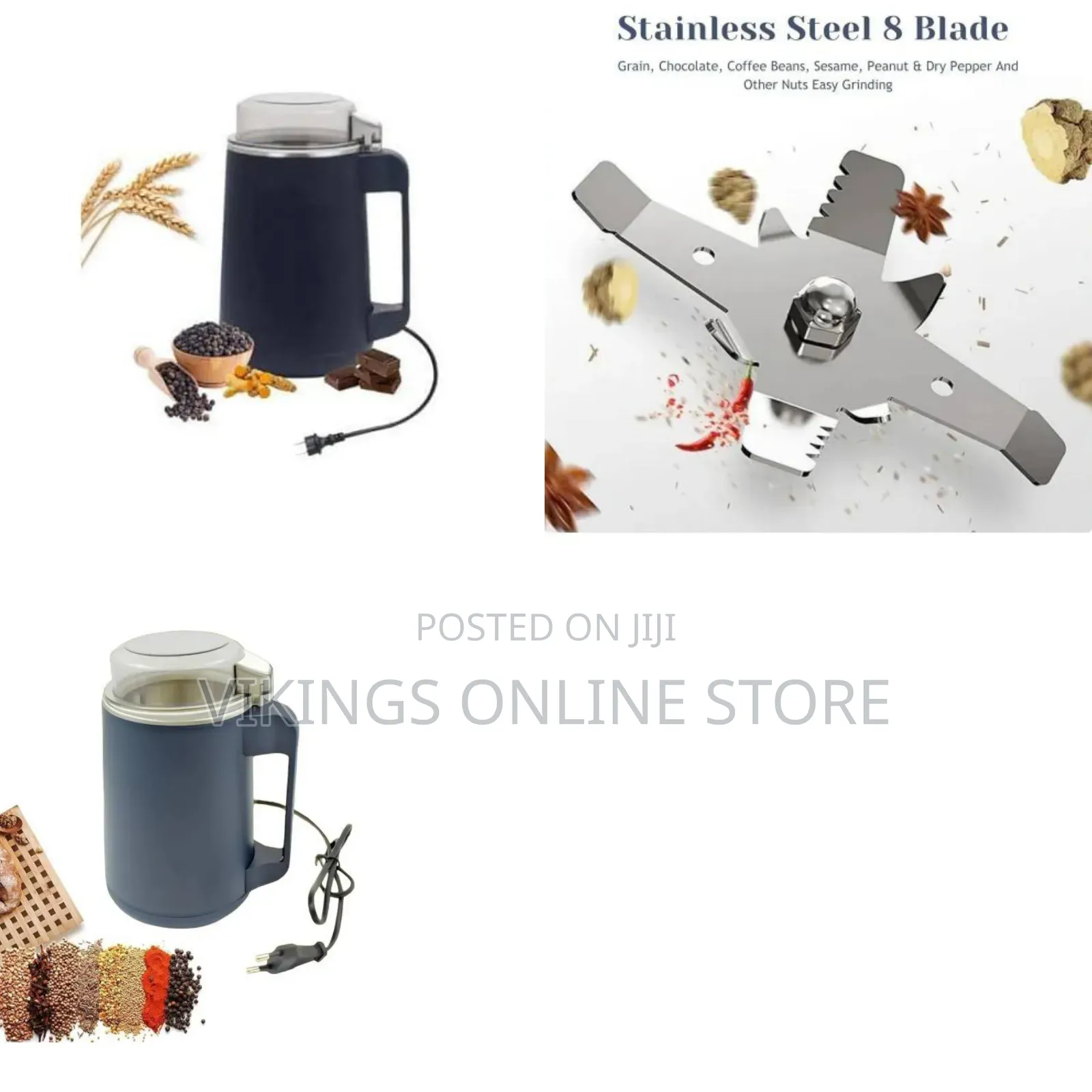 500ml Eletric Coffee Powder Grinding Machine, Stainless Steel