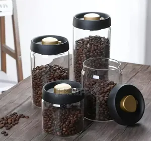 4pcs Airtight Coffee Storage Canisters