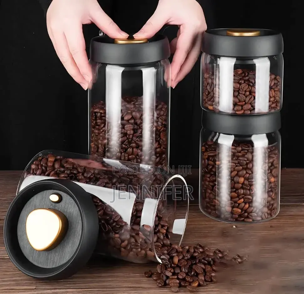 4pcs Airtight Coffee Storage Canisters