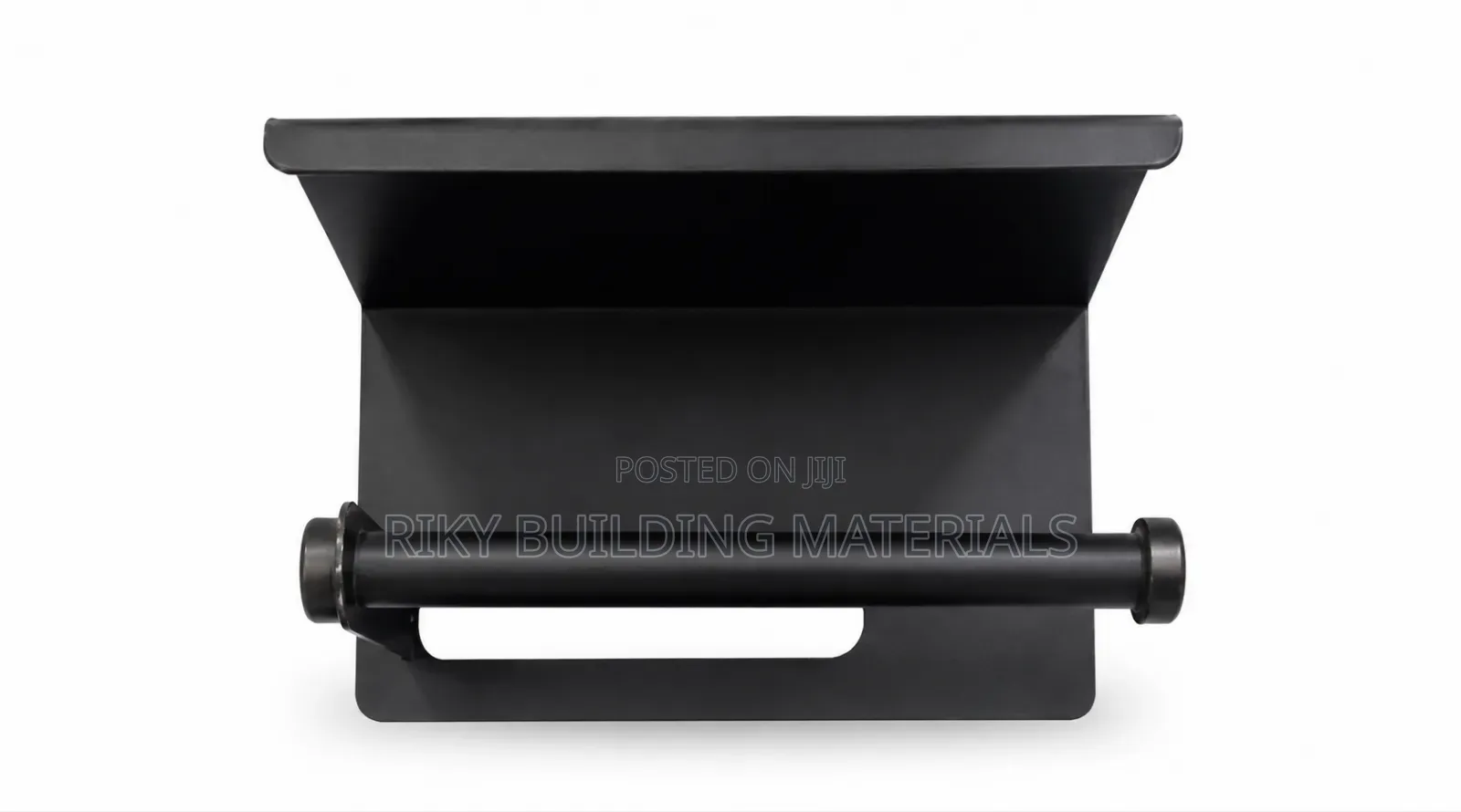 Black Wall-Mounted Tissue Holder