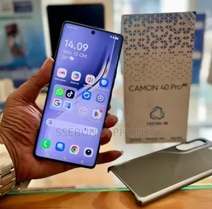 New Tecno Camon 40 Pro 5G 256 GB Black