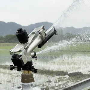 Heavy-Duty, Long-Range Agricultural Impact Rain Gun Sprinkler