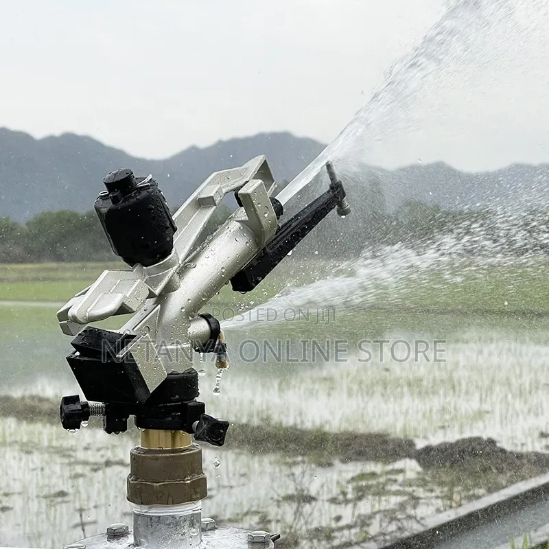 Heavy-Duty, Long-Range Agricultural Impact Rain Gun Sprinkler