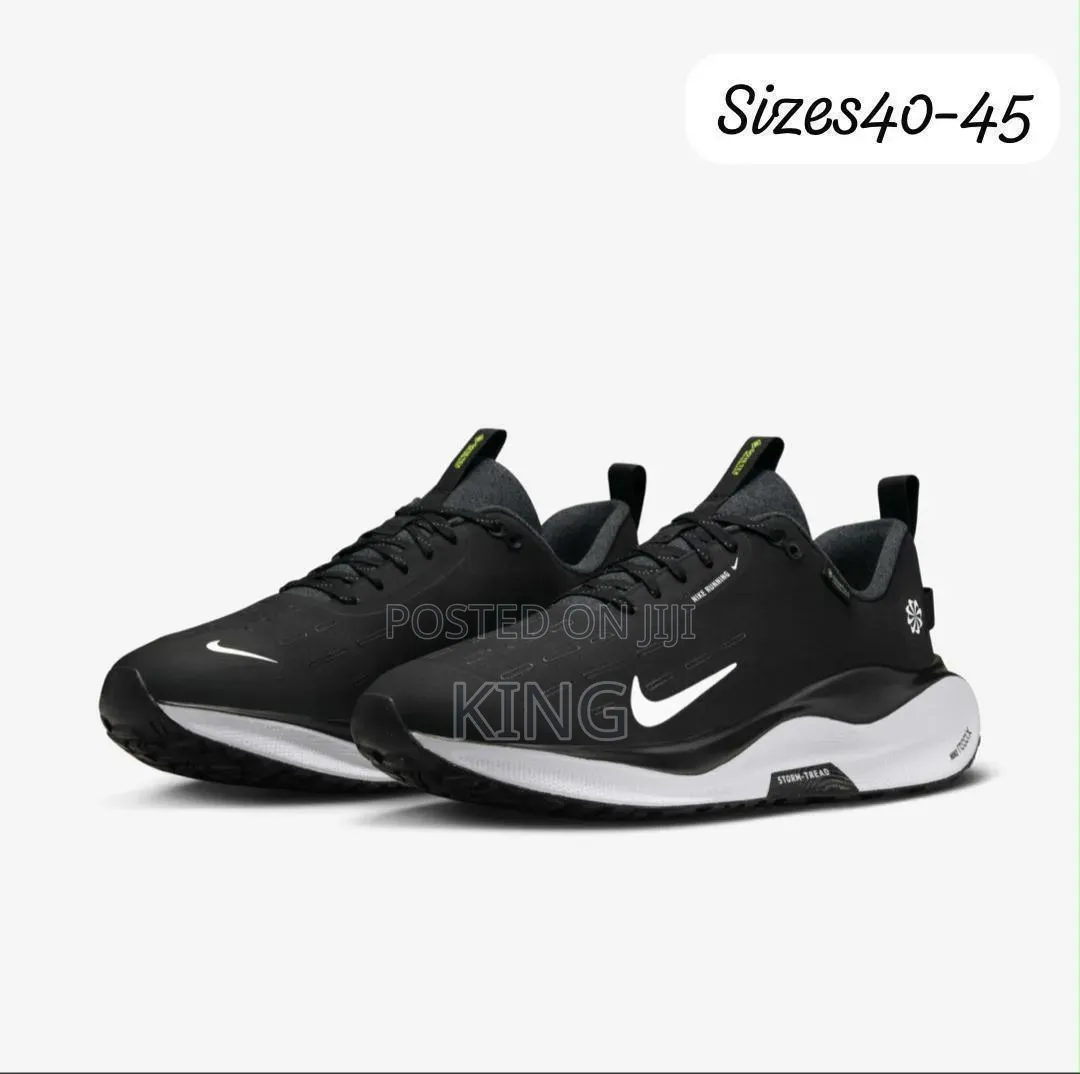 Nike ReactX Infinity Run 4 GORE-TEX in the "Black White