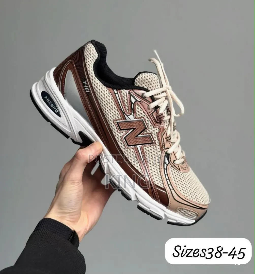 New Balance 740 Sneakers in a Rich Oak and Bisque