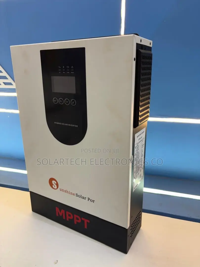 3600w Sunshine 24v Hybrid Inverter 450vdc MPPT 100a Charger