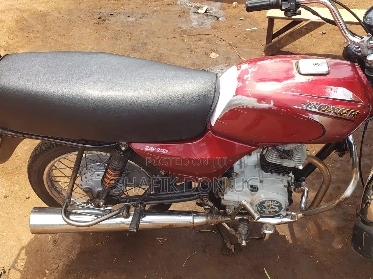 Bajaj Boxer 100 2017 Red