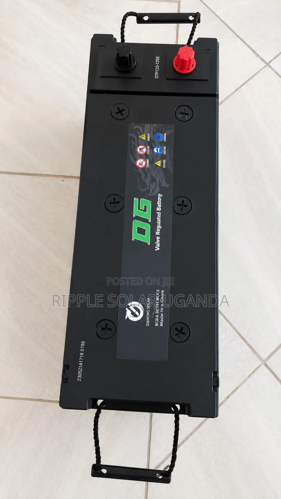 120Ah DG African Dragon N120 Maintenance-Free Car Battery 12V